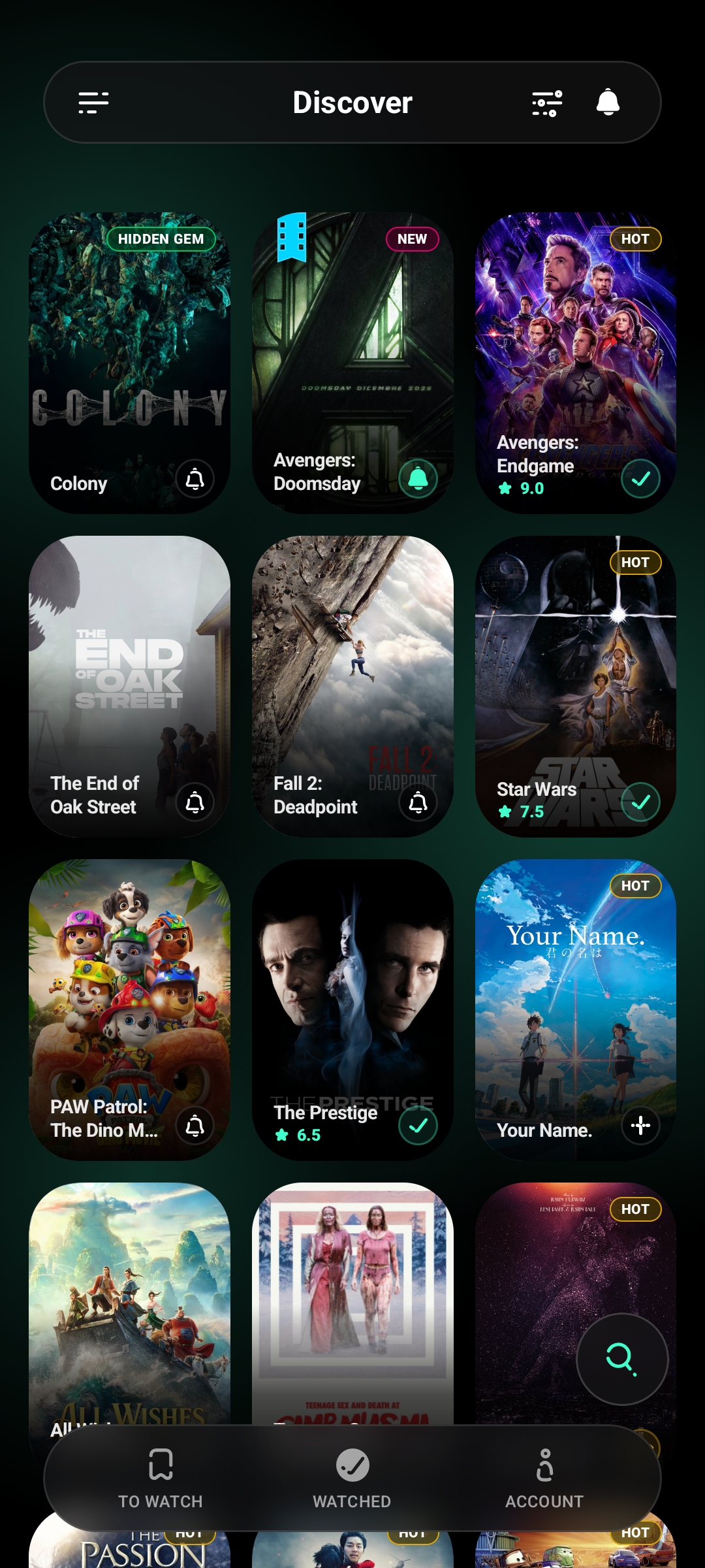 Discover and Search